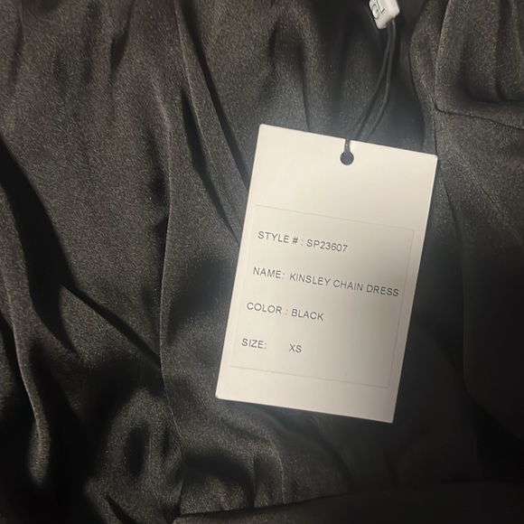 New Revolve Generation Love Black. Kinsley Dress - Picture 6 of 7